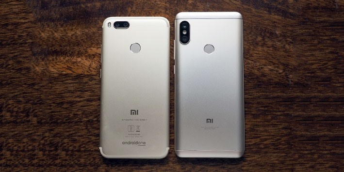 Xiaomi Redmi Note 5 Pro đối đầu Mi A1