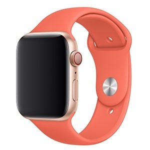 Dây đeo Apple Watch 44mm cao su Clementine