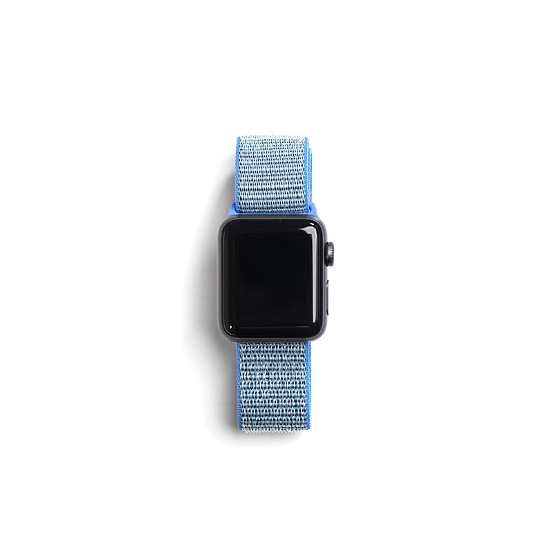 Dây Đeo Apple Watch S3/S4/S5 Ivalue Watchband - 40Mm Vải Nylon Xanh Ngọc