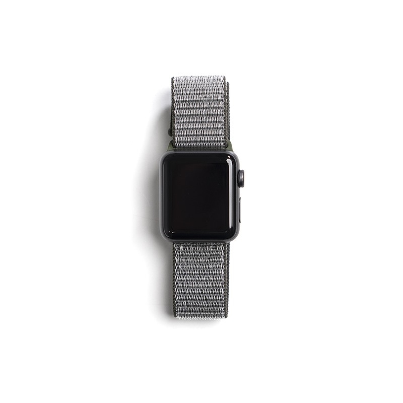 Dây Đeo Apple Watch S3/S4/S5 Ivalue Watchband - 40Mm Vải Nylon Xám