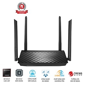 Bộ Phát Wifi Router Chuẩn Ac1500 Aimesh Asus Rt - Ac59U V2