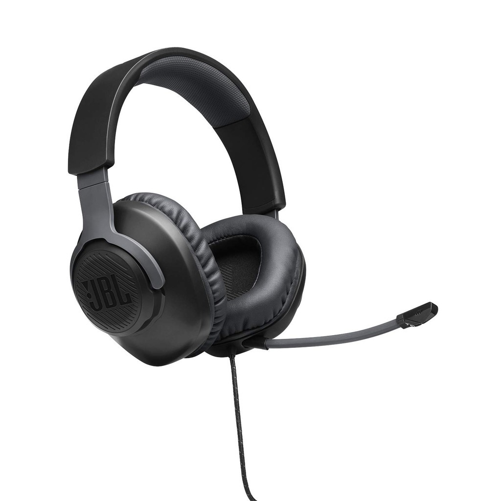 Tai Nghe Gaming Jbl Quantum100Blk Màu Đen Có Mic