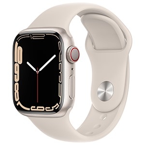 Apple Watch Series 7 GPS + Cellular 41mm viền nhôm dây cao su