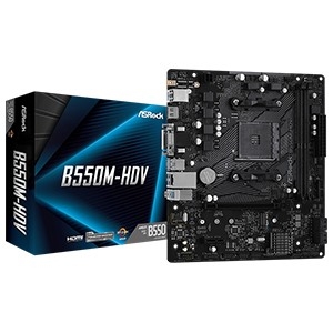 Mainboard Asrock B550M HDV (AMD AM4 - m-ATX Form Factor - DDR4)