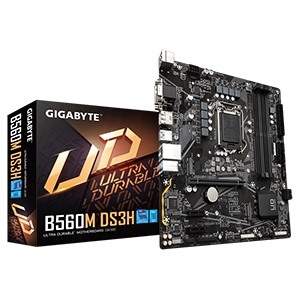 Mainboard Gigabyte GA-B560M DS3H (LGA 1200 - uATX - DDR4)