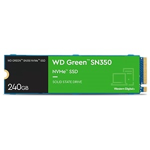 Ổ cứng WD SSD 240GB SN350 NVME Green