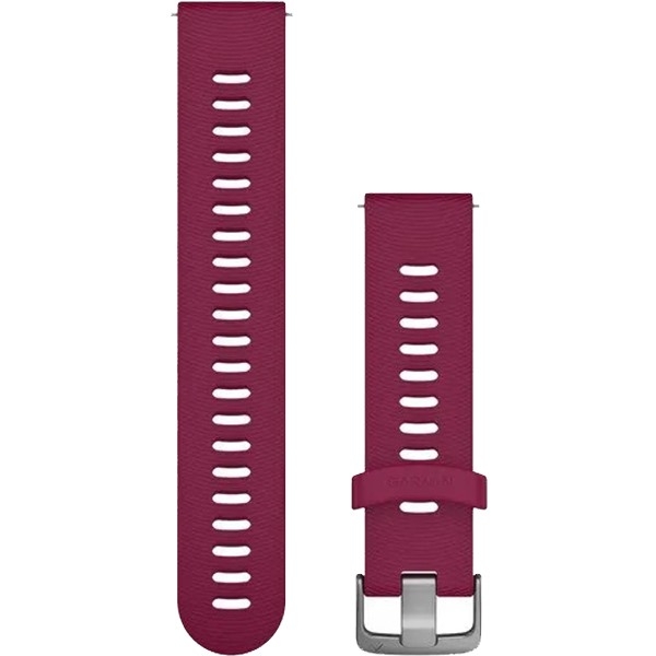 Dây thay thế, Garmin Quick Release 20mm, Đỏ hồng, Silicone
