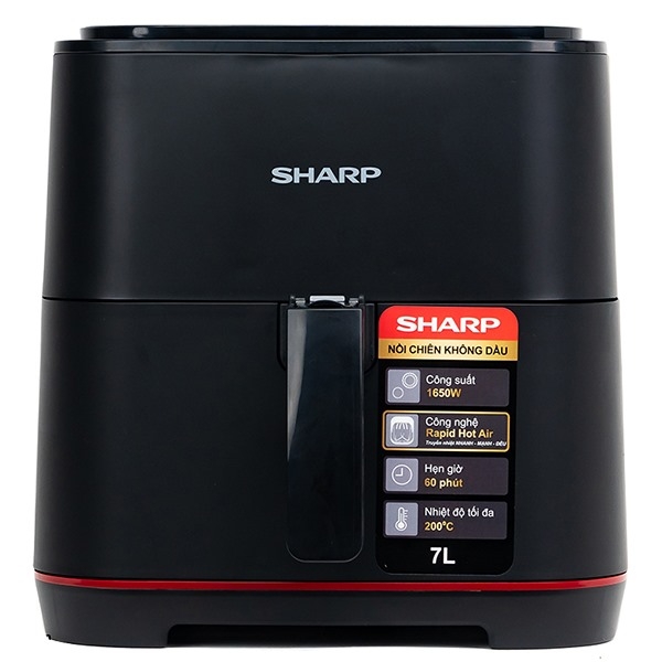 Nồi chiên không dầu Sharp 5.5 lít KF-AF70EV-BK