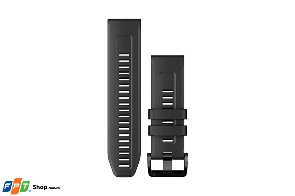 Dây Thay Thế Garmin Quickfit 26Mm - Đen - Silicone