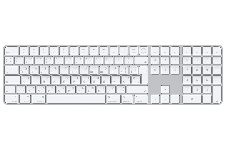 Bàn Phím Không Dây Apple Magic Keyboard 2021 Touch Id And Numeric Keypad