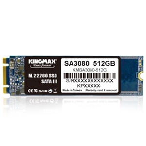 SSD Kingmax 512 GB SATA 3 - Đọc: 540 MB/s - Ghi: 480 MB/s