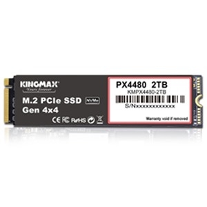 SSD Kingmax 500 GB M.2 NVMe - Đọc: 5000 MB/s - Ghi: 4400 MB/s