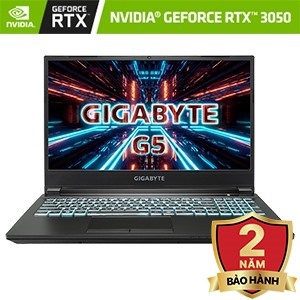 Máy tính xách tay Gigabyte Gaming G5 GD/i5-11400H/16GB/512G/15.6FHD/RTX3050 4GB/Win 11_Đen_51S1123SO