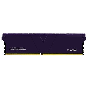 RAM Desktop V-Color Skywalker Plus 8 GB - DDR4 - 2666 MHz - Purple