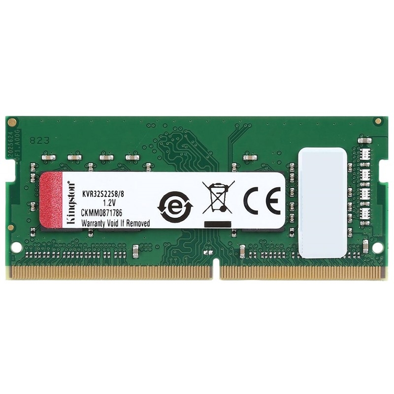 Ram Laptop Kingston 8 Gb - Ddr4 - 3200 Mhz (Kvr32S22S8/8)