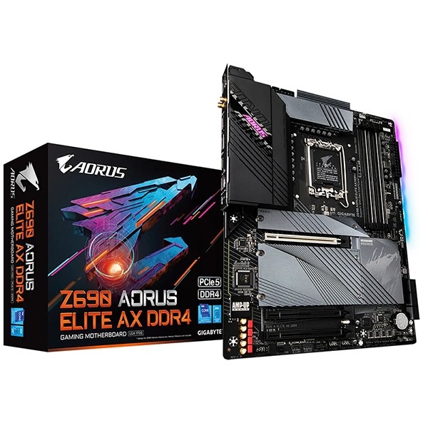 Mainboard Gigabyte Z690 AORUS ELITE AX V2 (LGA1700 - ATX Form Factor - DDR4)