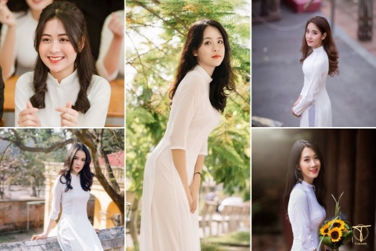 Cách tạo dáng chụp ảnh áo dài cực xinh cho nàng đẹp lung linh