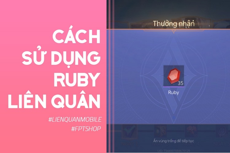 Cách sử dụng ruby Liên Quân có thể bạn chưa biết, đừng để lãng phí mà không dùng