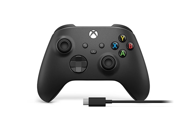 Tay Cầm Chơi Game Microsoft Xbox Series X Wireless Controller (Kèm Cáp Usb - C)