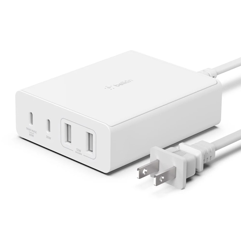 Củ sạc nhanh 2 cổng Belkin 108W USB-C chuẩn PD/PPS