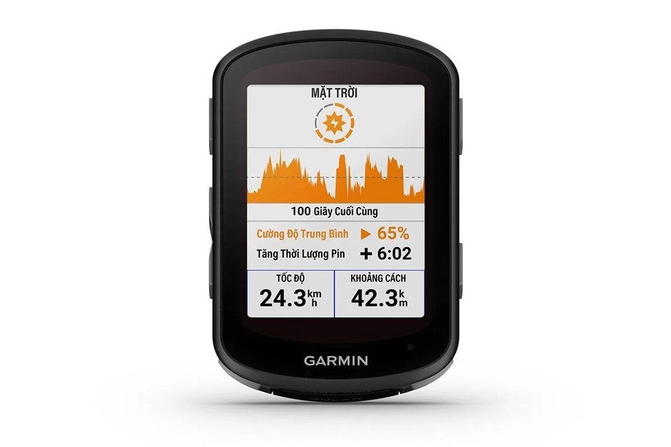 Thiết Bị Định Vị Garmin Edge 540 Solar