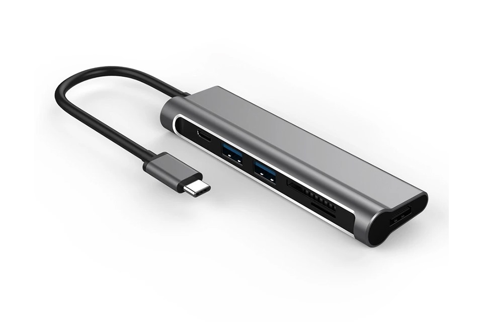 Cáp Hub Usb - C 6 In 1 Jcpal