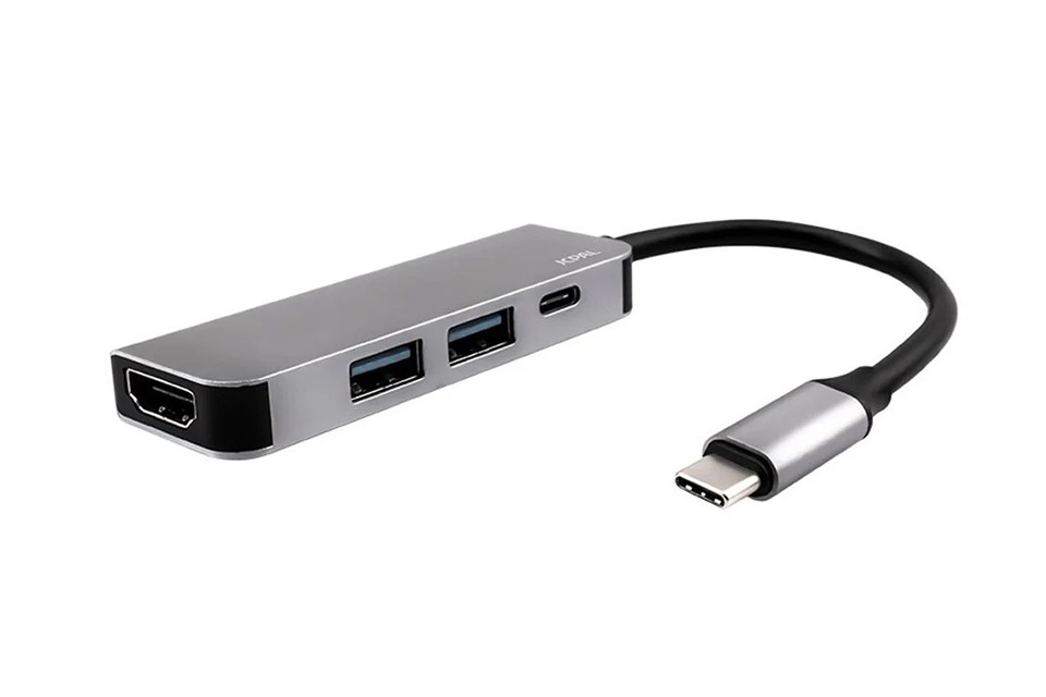 Cáp Hub Usb - C To Hdmi 4 In 1 Jcpal