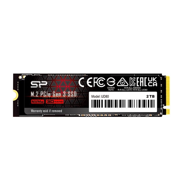 Ổ cứng SSD Silicon Power UD80 250GB M.2 NVMe - Đọc: 3400 MB/s - Ghi: 3000 MB/s