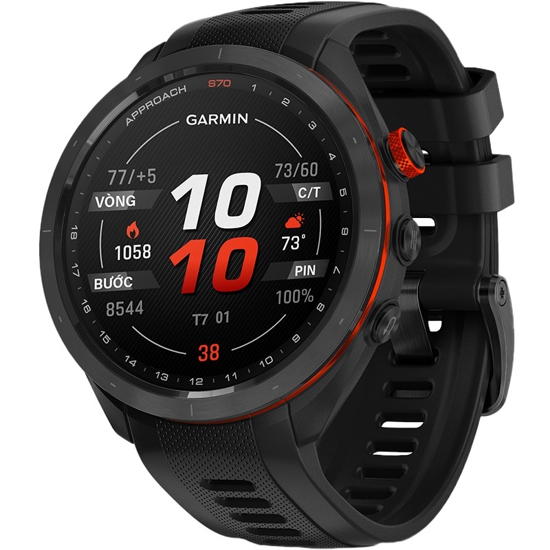 Đồng Hồ Thông Minh Garmin Approach S70 47Mm