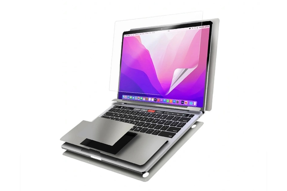 Miếng Dán Màn Hình 5 In 1 Macbook Air 15.3" M2 2023 Mocoll