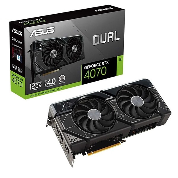 Card đồ họa ASUS Dual GeForce RTX 4070 12GB GDDR6X