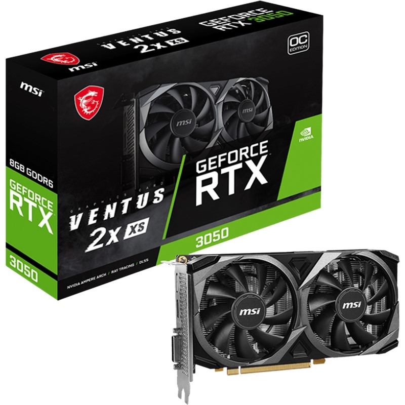 Card Đồ Họa Msi Rtx 3050 Ventus 2X Xs 8G Oc