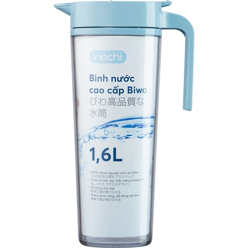 Bình nước cao cấp Inochi Biwa 1.6L