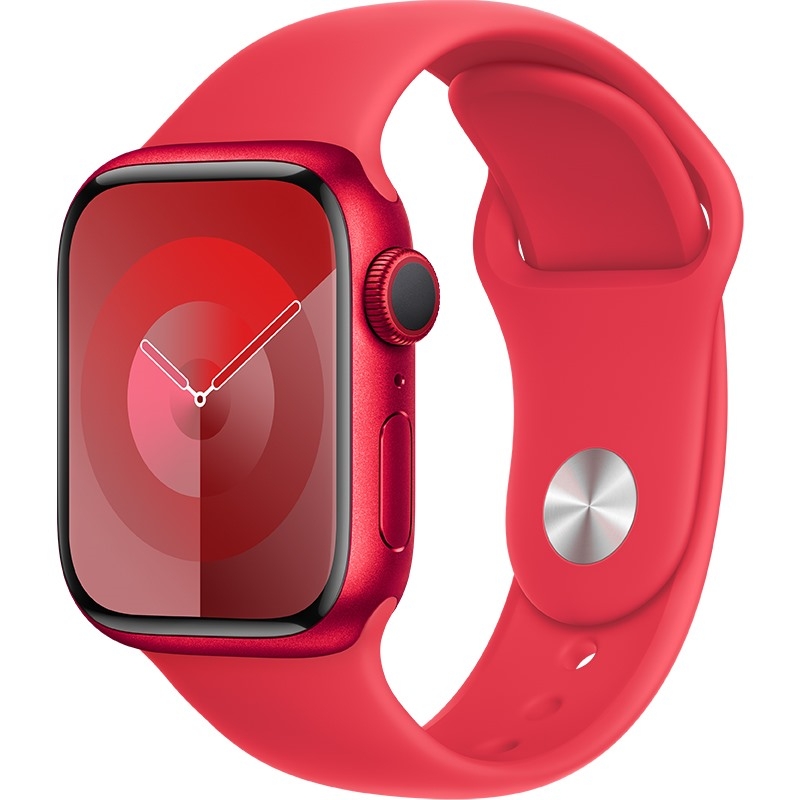 Apple Watch Series 9 Gps 41Mm Viền Nhôm Dây Cao Su Cỡ S/M