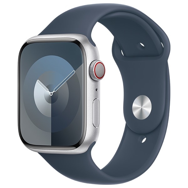 Apple Watch Series 9 GPS + Cellular 45mm Viền nhôm Dây cao su cỡ M/L