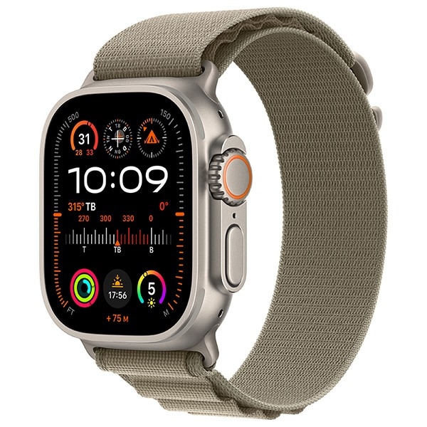 Apple Watch Ultra 2 GPS + Cellular 49mm viền Titanium Dây Alpine Loop cỡ nhỏ