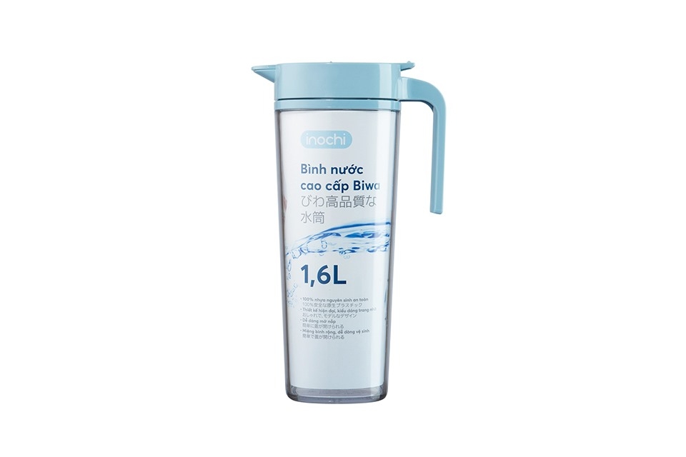 Bình Nước Cao Cấp Inochi Biwa 1.6L