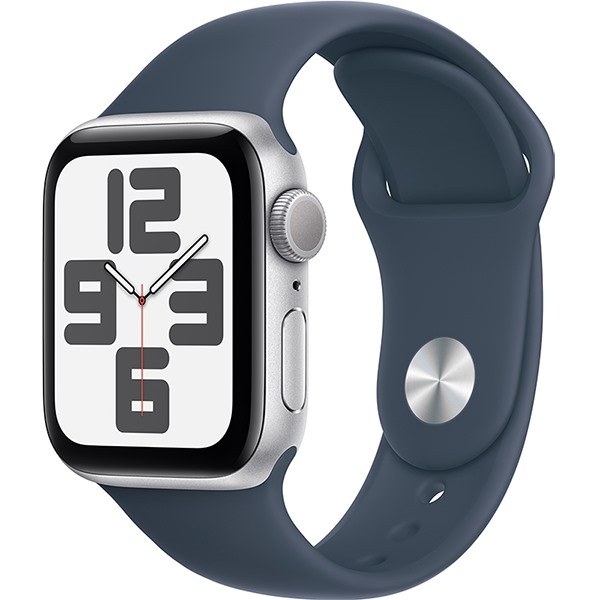 Apple Watch SE 2 GPS 40mm Viền nhôm Dây cao su cỡ S/M