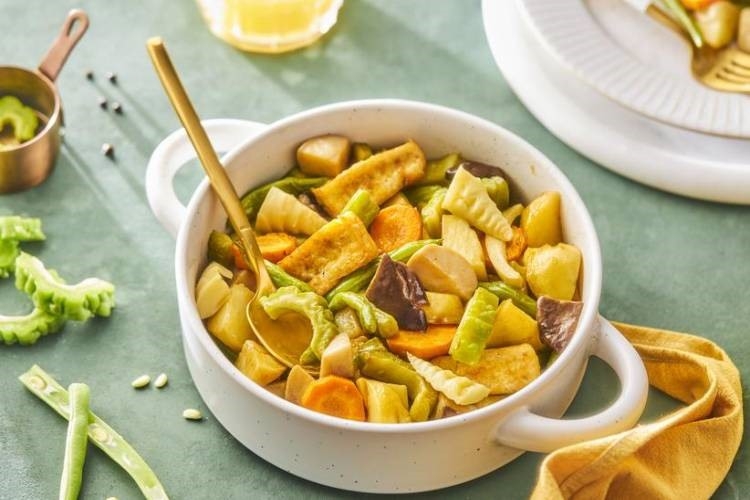 Cách làm rau củ kho chay ăn bao nhiêu cũng chẳng ngán