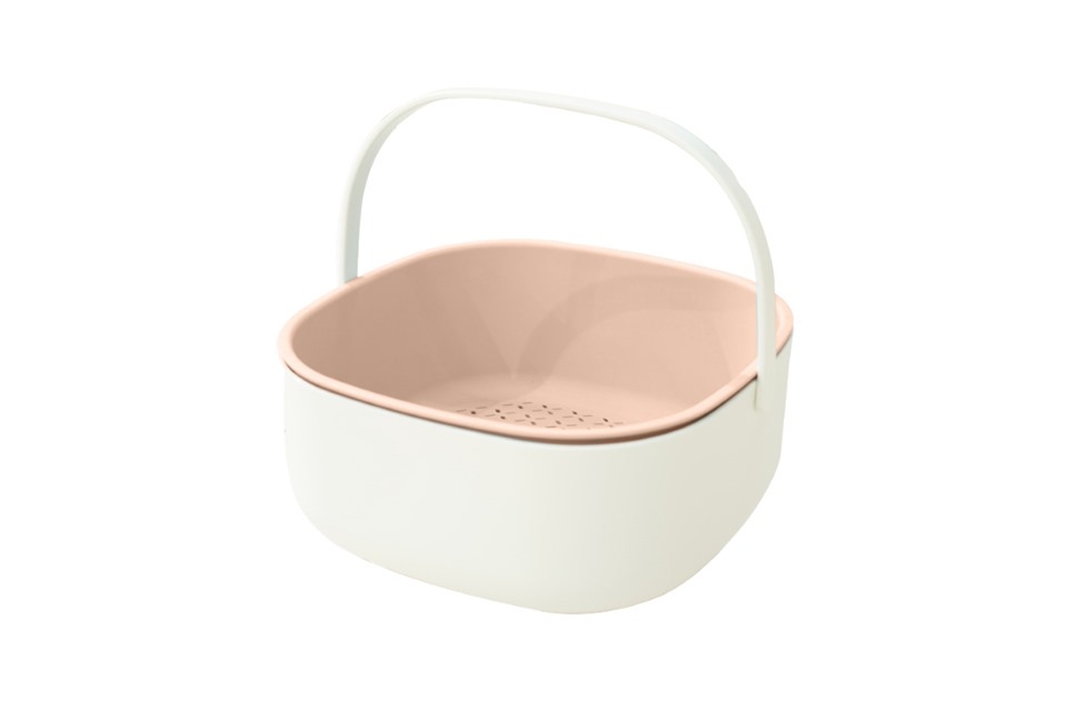 Bộ Thau Rổ Có Quai Xách Inochi Yoko 27Cm