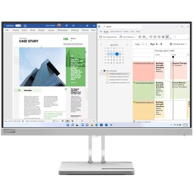 Màn Hình Lenovo L25E - 40 67Adkac4Vn/24.5 Inch Fhd (1920X1080)/Va 75Hz