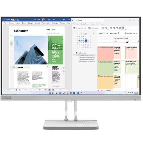 Màn hình Lenovo L25e-40 67ADKAC4VN/24.5 inch FHD (1920x1080)/VA 75Hz