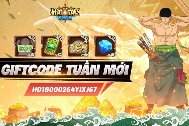 Tổng hợp code Hải Tặc Origin tháng 07/2026 và nhận quà hấp dẫn