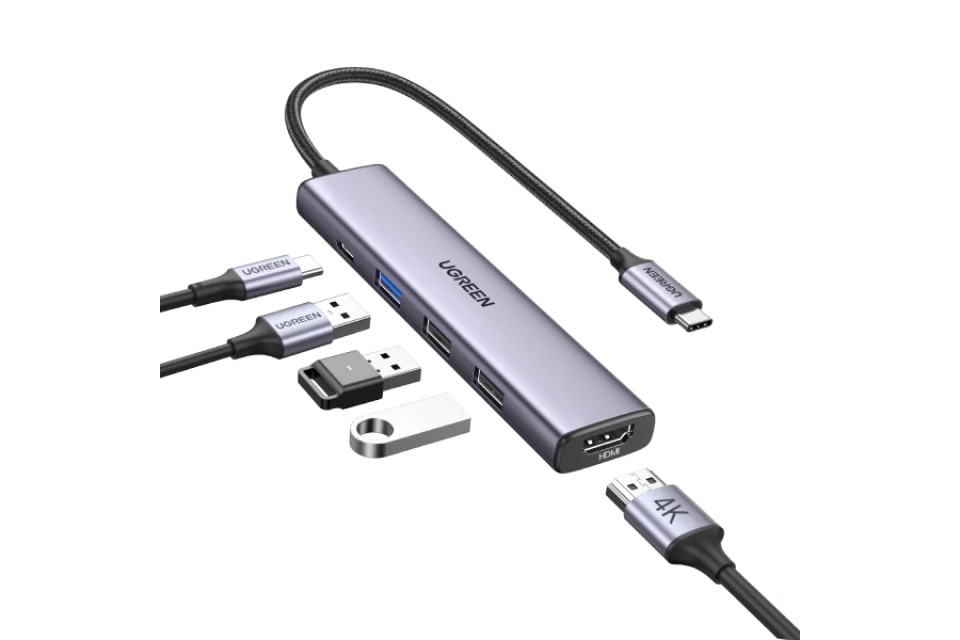 Cáp Hub Usb - C To Hdmi 5In1 1549 Ugreen