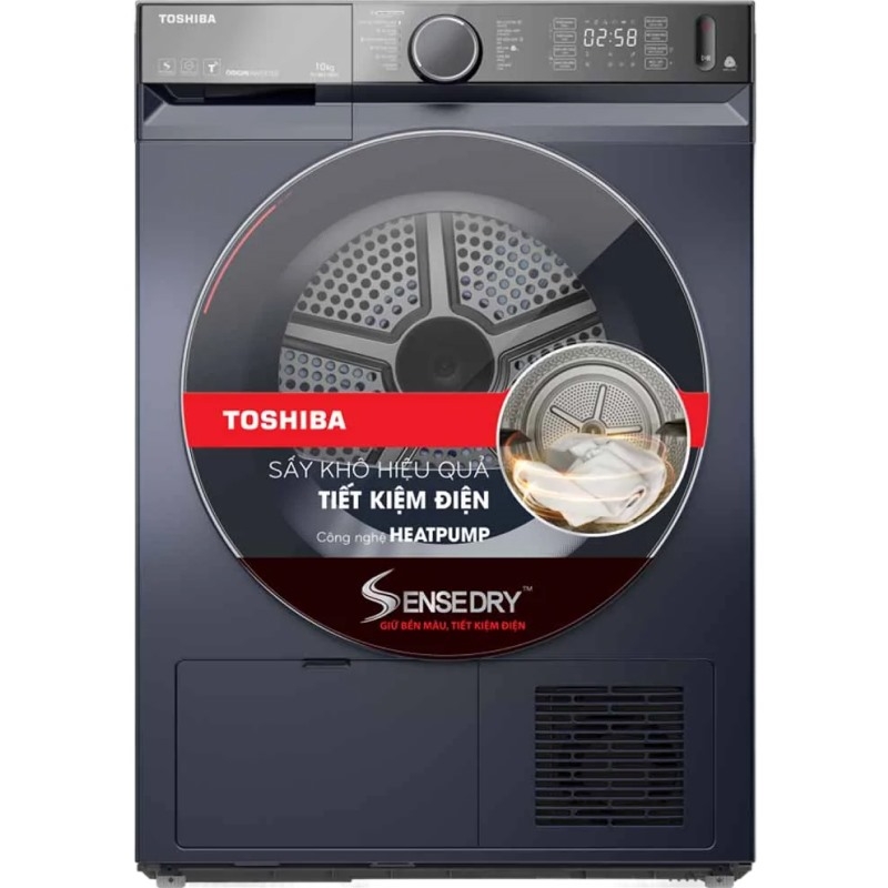 Máy Sấy Bơm Nhiệt Toshiba Inverter 10 Kg Td - Bk110Ghv(Mk)