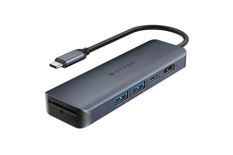 Cáp Hub Usb - C 6 In 1 Hyperdrive Next Hd4002 