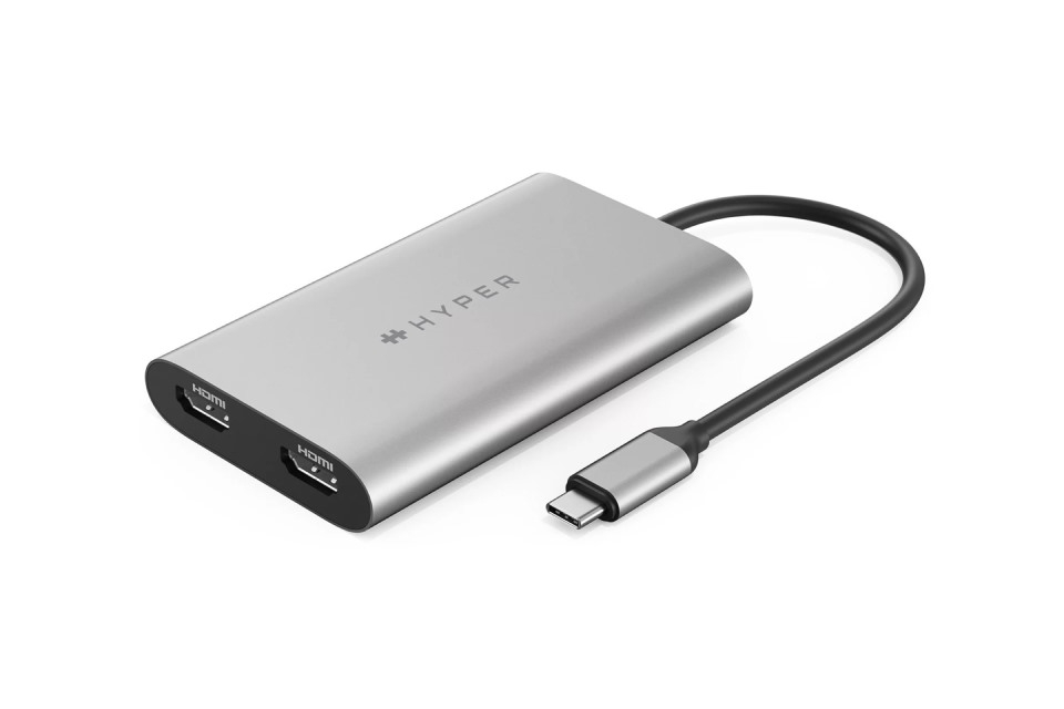 Cáp Hub Usb - C 4K Hdmi (2 Màn Hình) Hyperdrive Hdm1