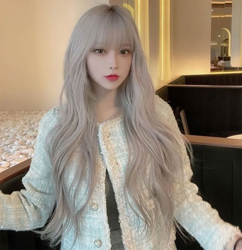 Nhuộm tóc bạch kim