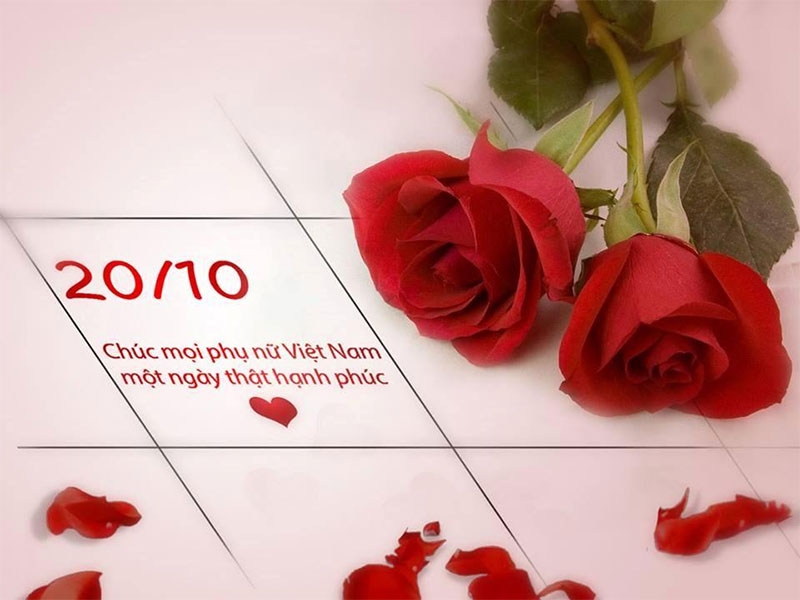 20/10 nên tặng hoa gì hình 1
