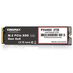 SSD Kingmax 500 GB M.2 NVMe - Đọc: 5000 MB/s - Ghi: 4400 MB/s